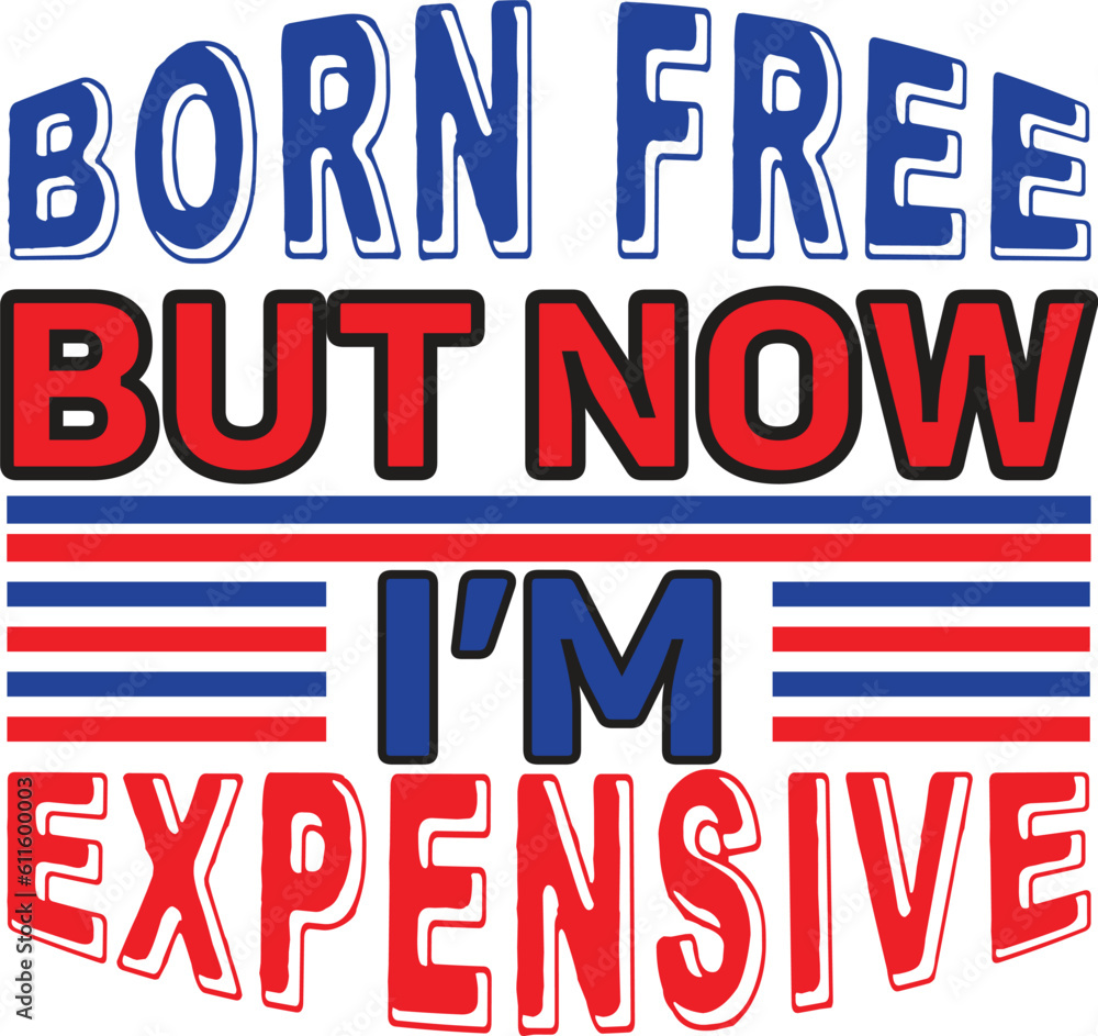 4th of july T-Shirt Design Vector