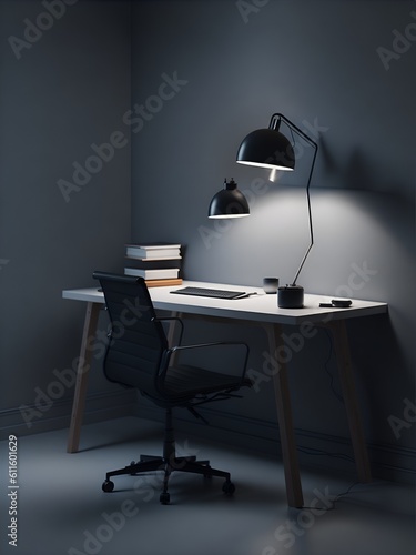 Office Desk Generative Art