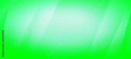 Green widescreen gradient panorama background, Usable for social media, story, banner, poster, Advertisement, events, party, celebration, and various design works