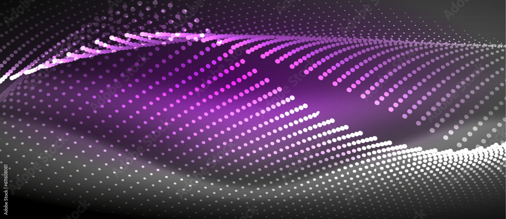 A sleek and stylish design featuring a smooth neon wave glowing against a dark background, perfect for adding a modern and edgy touch to any project A sleek and stylish design featuring a smooth neon wave glowing against a dark background, perfect for adding a modern and edgy touch to any project