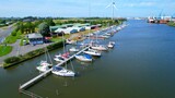 Bremerhaven - marina
Aerial view with the drone over the ports of Bremerhaven