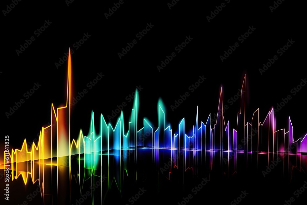 Graph or chart showing upward trending growth Graph or chart showing upward trending growth
