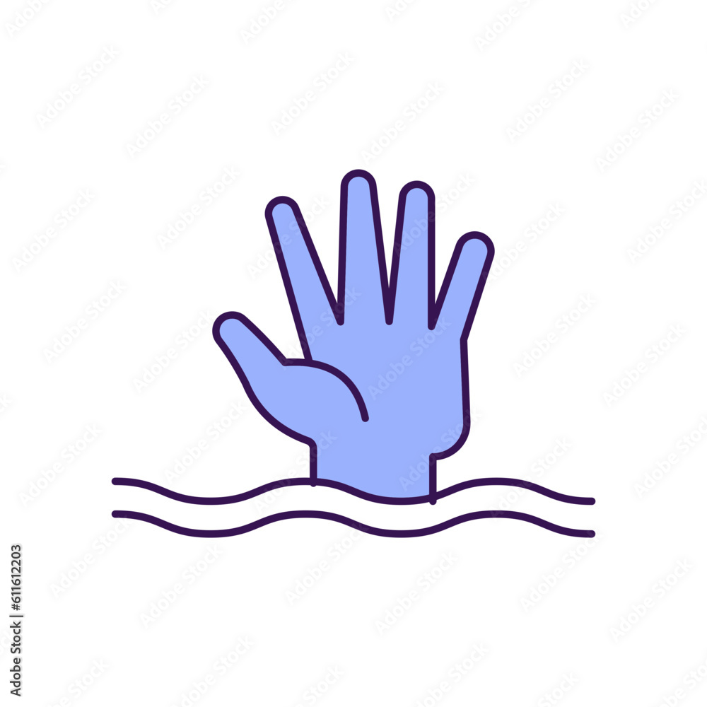 Submerging Vector Icon easily modify
Submerging Vector Icon easily modify