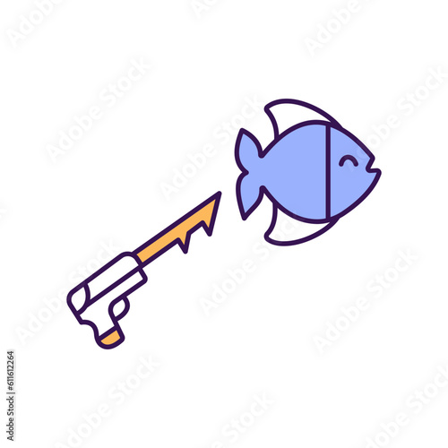 Fishery Vector Icon easily modify


