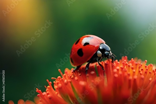 ladybird on a flower