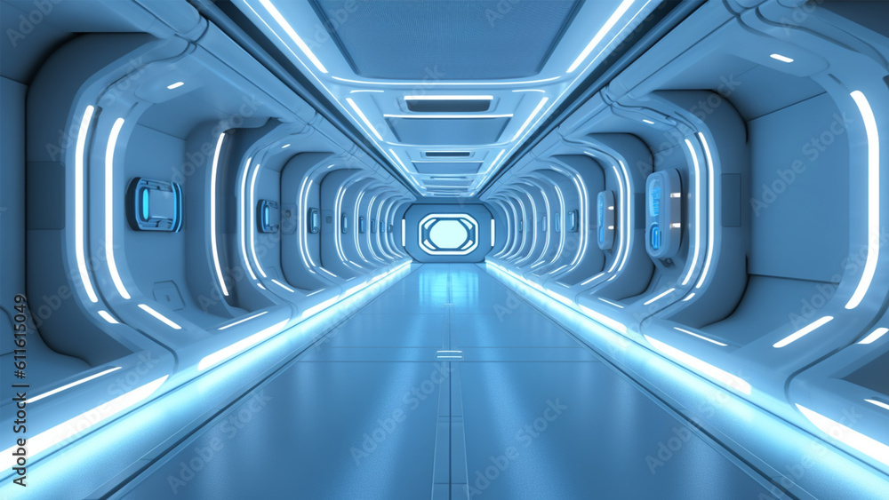neon electric vibe 3d illustration gaming tunnel future technology corridor dark night neon electric vibe 3d illustration gaming tunnel future technology corridor dark night