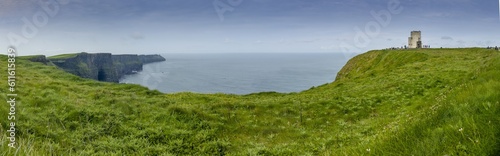 Wallpaper Mural A panorama of the Cliffs of Moher, Ireland on the Wild Atlantic Way Torontodigital.ca