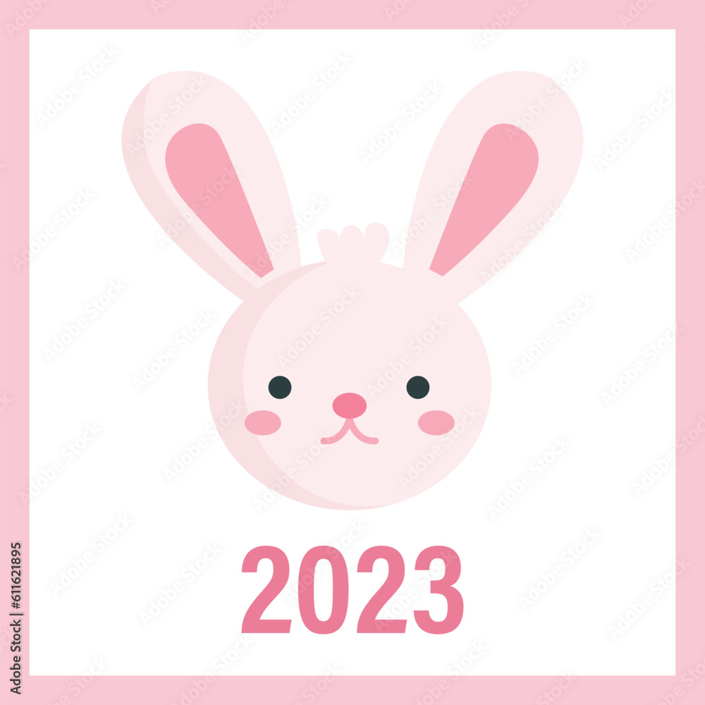 easter bunny greeting card 2023 easter bunny greeting card 2023