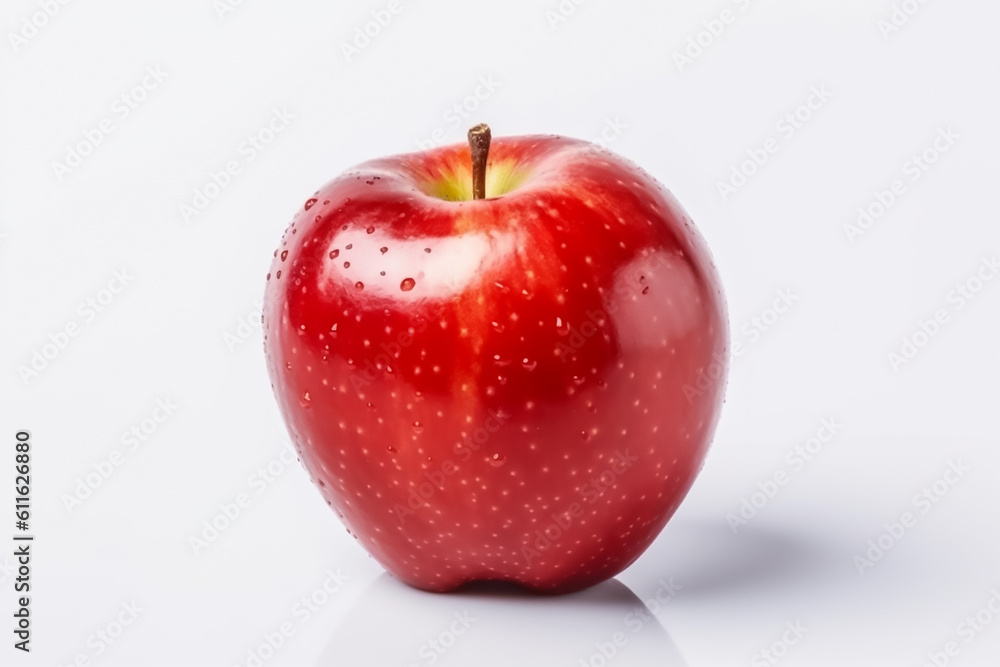 Seasonal an apple fruit isolated on white background Seasonal an apple fruit isolated on white background