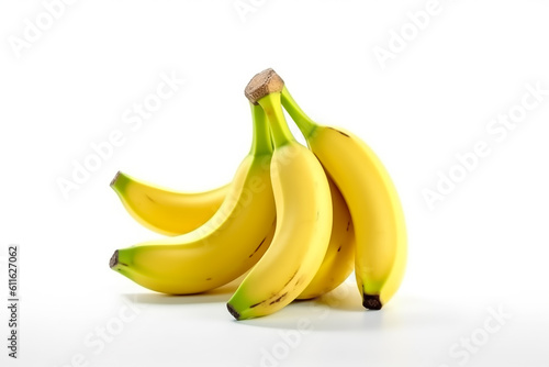 Banana white background