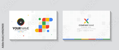 Professional elegant modern creative and clean business card, id visiting card, void, grab, introduction, bulletin, recruitment and contact us visiting card