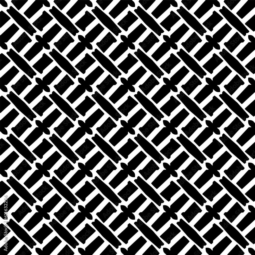 Grunge background with abstract shapes. Black and white texture. Seamless monochrome repeating pattern for decor, fabric, cloth.
Grunge background with abstract shapes. Black and white texture. Seamless monochrome repeating pattern for decor, fabric, cloth.