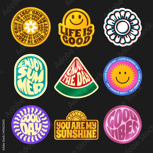 Photography Summer sticker pack