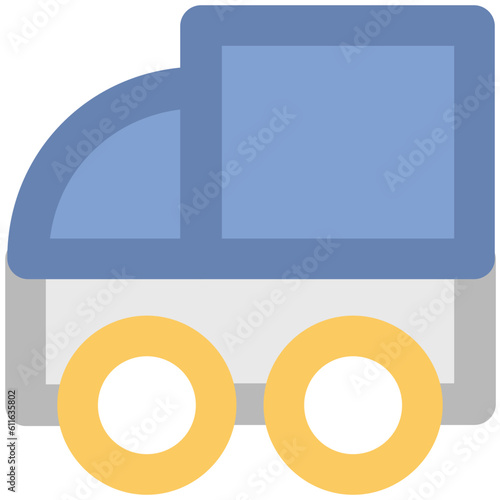 A bold line icon of a Transport