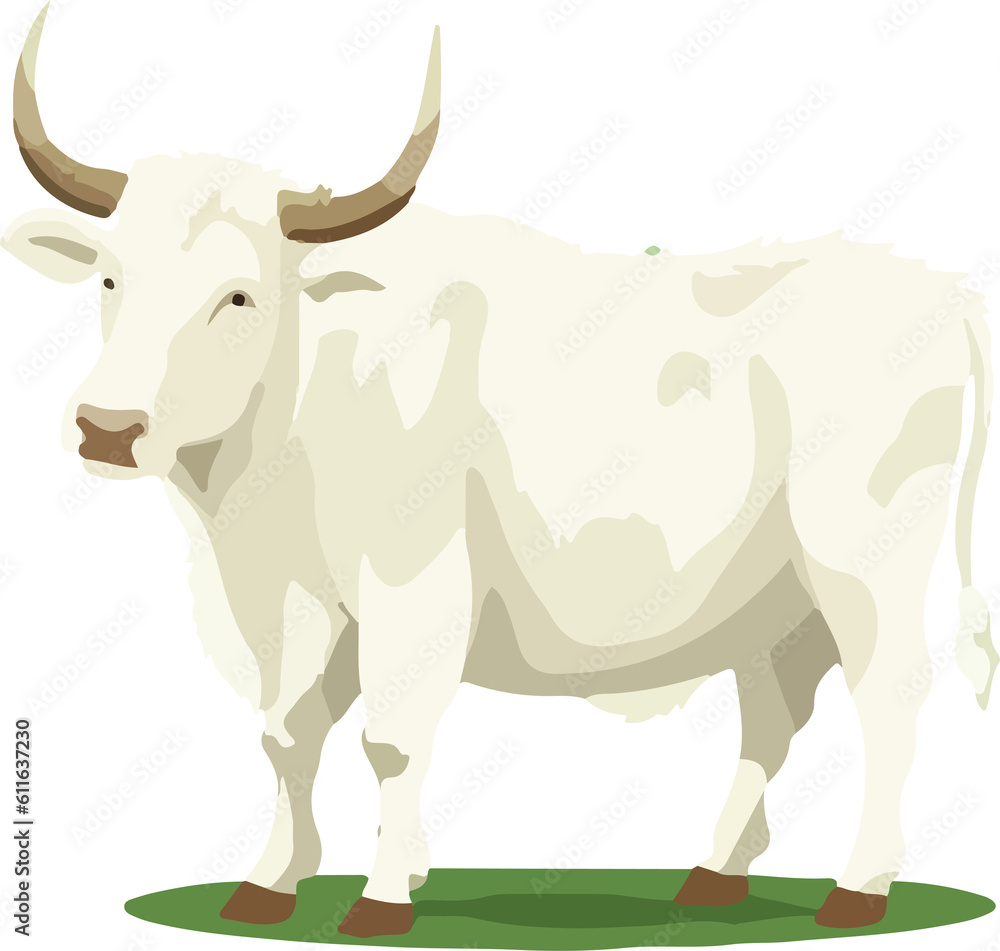 cattle cow goat animals clipart element