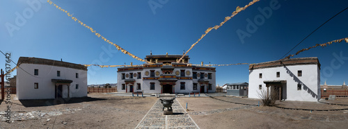 Laviran Temple at Erdene Zuu Monastery, is probably the earliest surviving Buddhist monastery in Mongolia located on Kharkhorin City photo