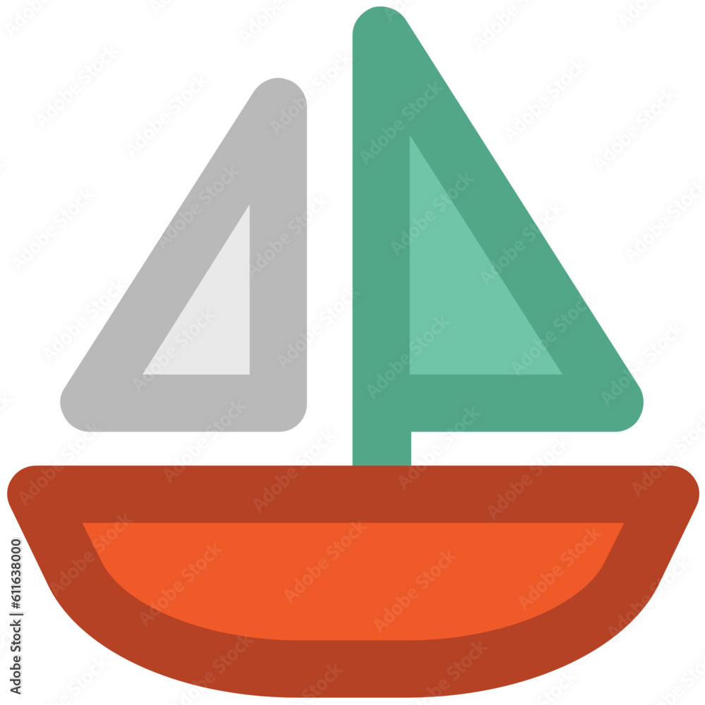 Icon of a transport bold line design Icon of a transport bold line design