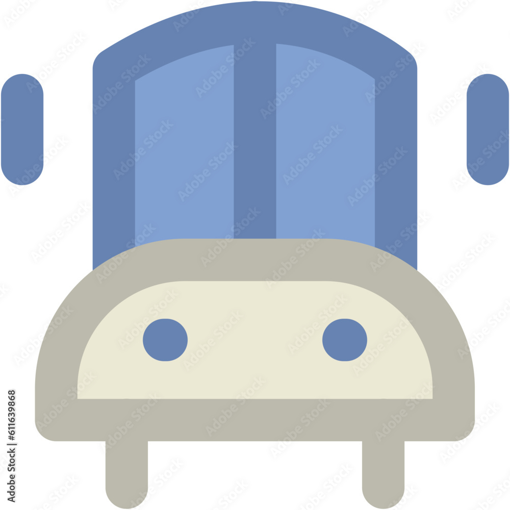 Fototapeta premium Bus icon in line design 