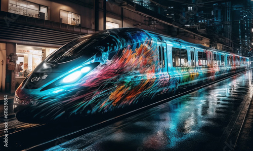 LOCOMOTORAS FRAFITEADAS EN TOKIO