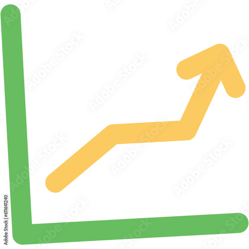 Windsock denoting forecast in bold line icon