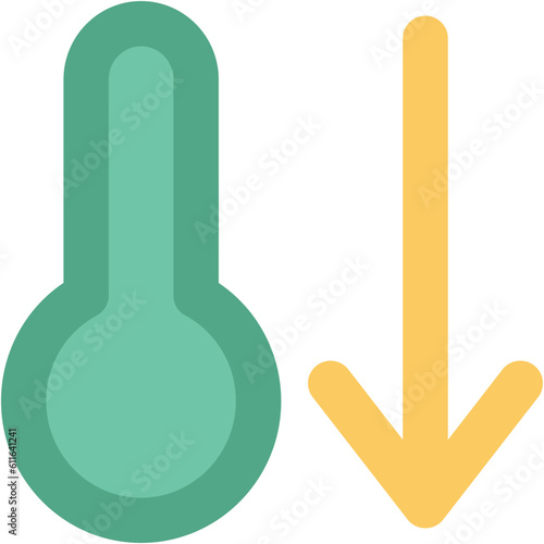 Windsock denoting forecast in bold line icon