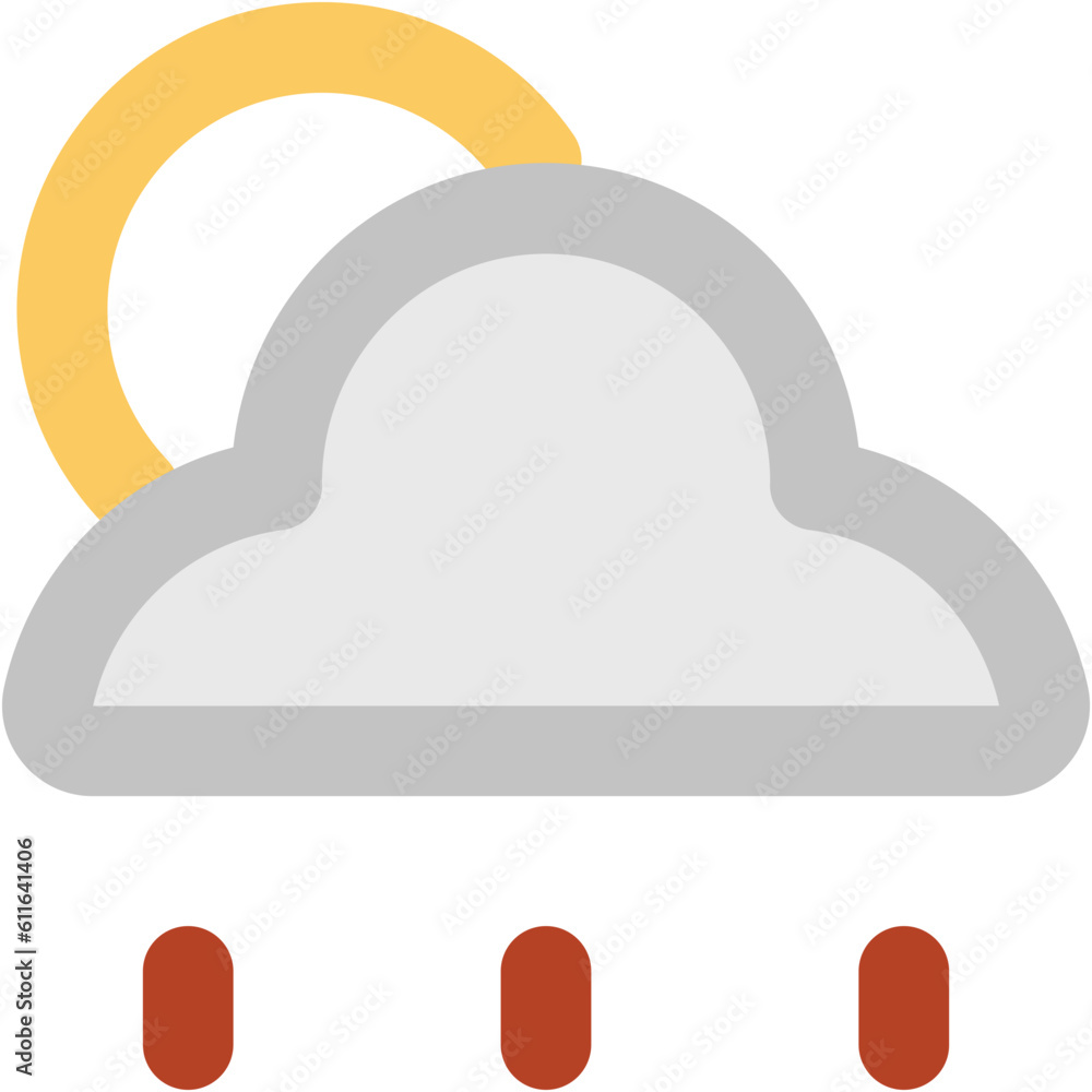 Windsock denoting forecast in bold line icon Windsock denoting forecast in bold line icon