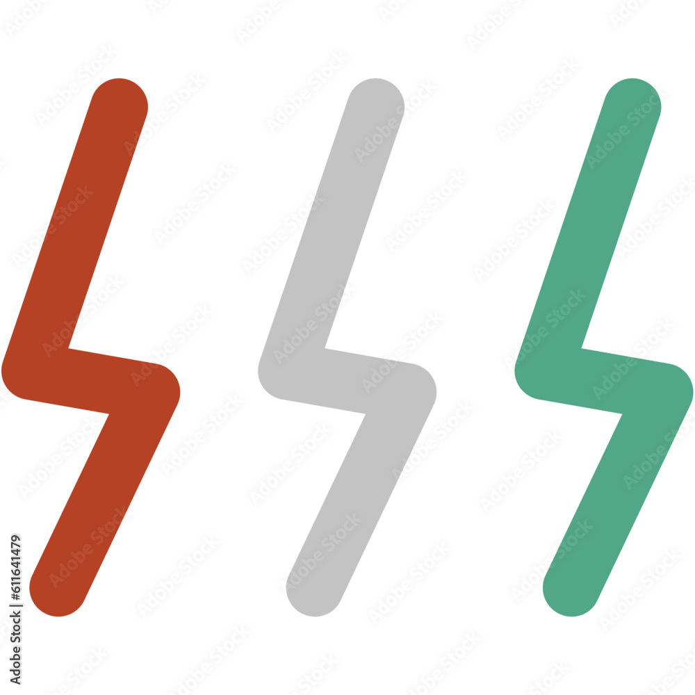 Windsock denoting forecast in bold line icon Windsock denoting forecast in bold line icon