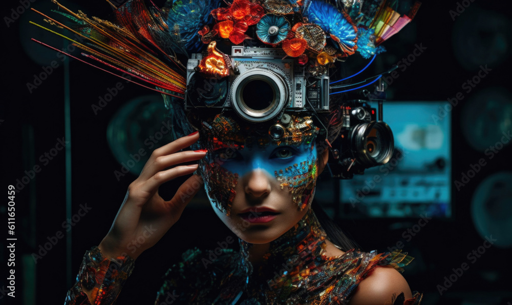 ILUSTRACIONES DE IA GENERATIVA
DESFILE TECNOLOGICO