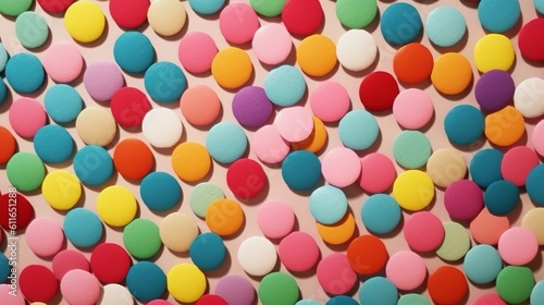 background of candy