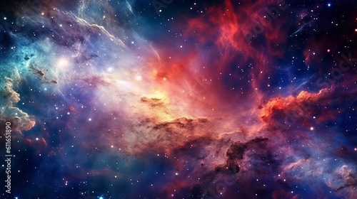 lights of space background