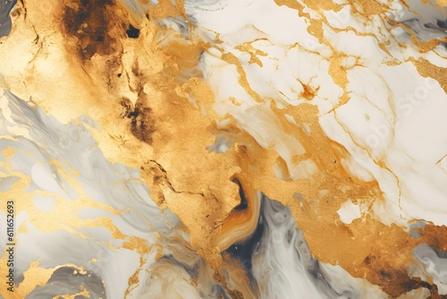 Wallpaper Mural Gold marble luxury texture pattern background Torontodigital.ca