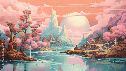 fantasy surreal landscape