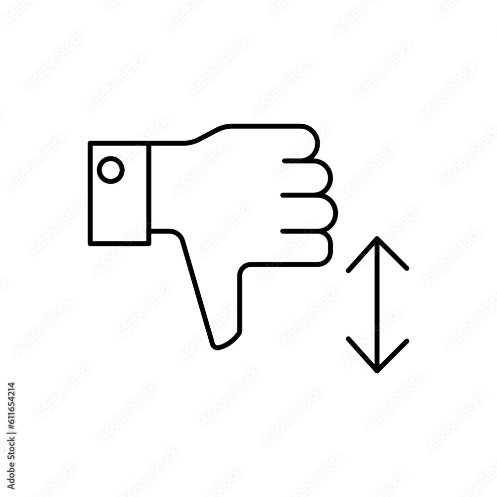 Descend Vector Outline Vector Icon that can easily edit or modify
Descend Vector Outline Vector Icon that can easily edit or modify