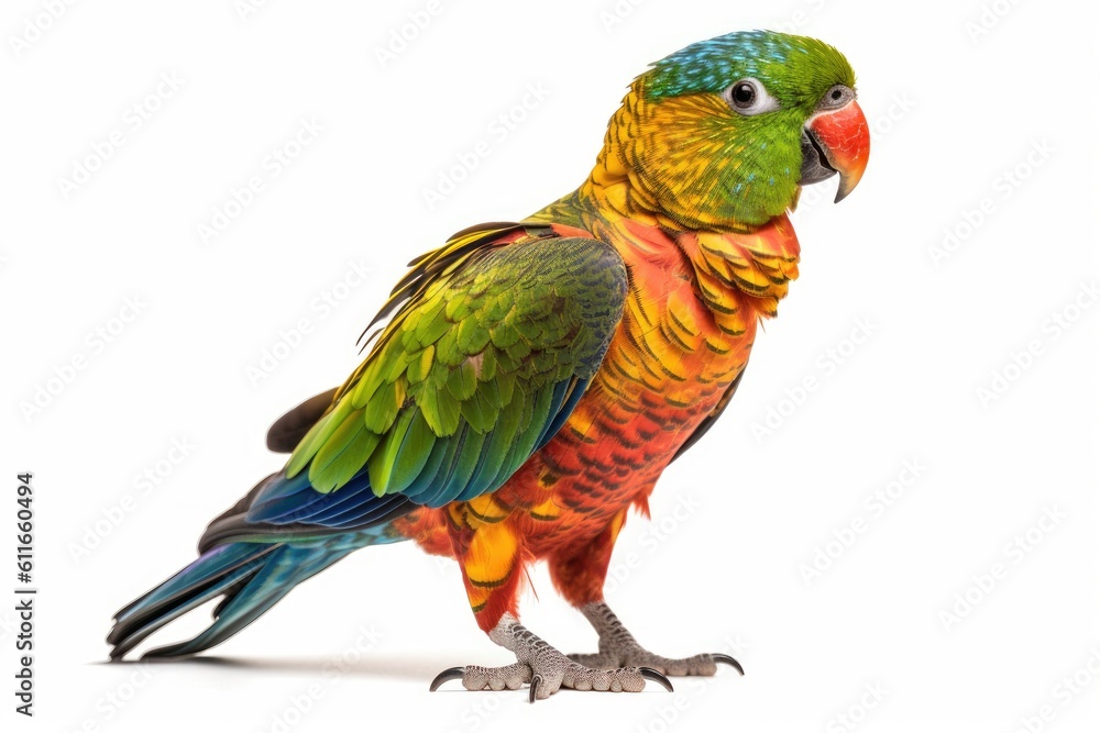 Fototapeta premium Parrot. Generative AI.
