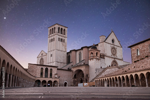 Basilica of St. Francis of Assisi By Night