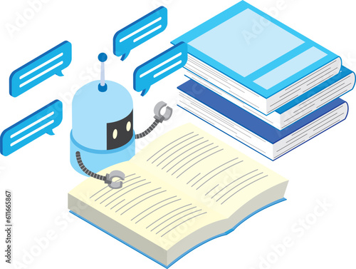 機械学習のイメージイラスト