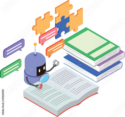 機械学習のイメージイラスト