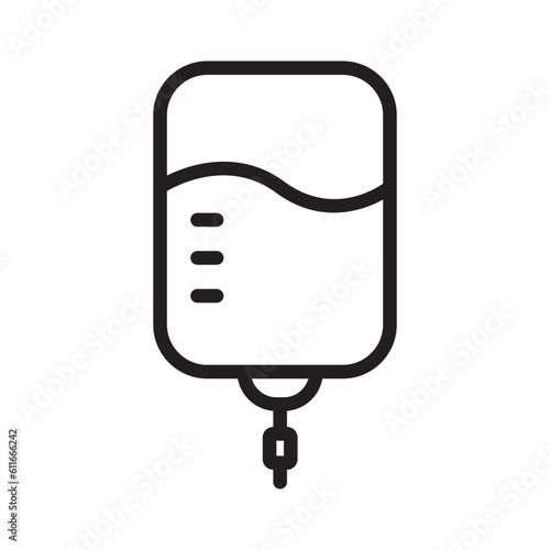 blood bag icon