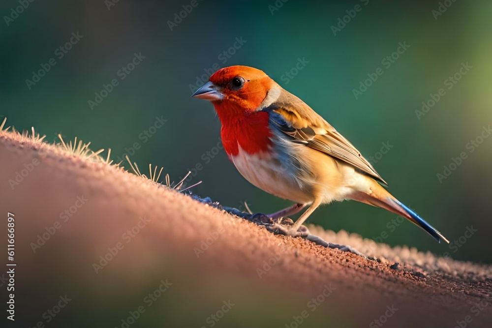 robin on a branch robin on a branch