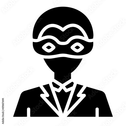 mask glyph icon