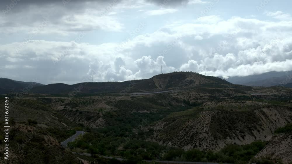 Time Lapse in the mountains of southern Spain Time Lapse in the mountains of southern Spain