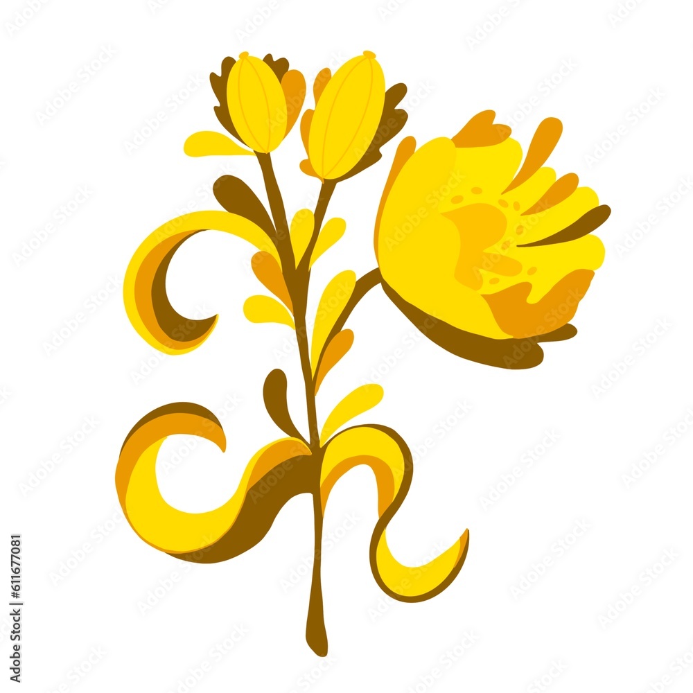 Naklejka premium abstract autumn tree