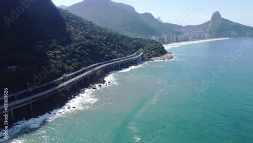 Elevado do Joá, officially known as Elevado das Bandeiras, is a complex of tunnels, bridges and viaducts that connects the south and west zones of the city of Rio de Janeiro. photo