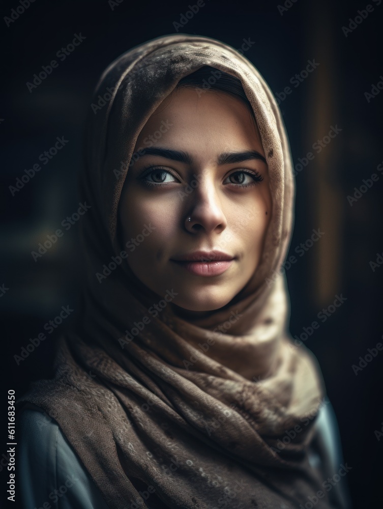 Portrait of a woman-Generative AI Portrait of a woman-Generative AI