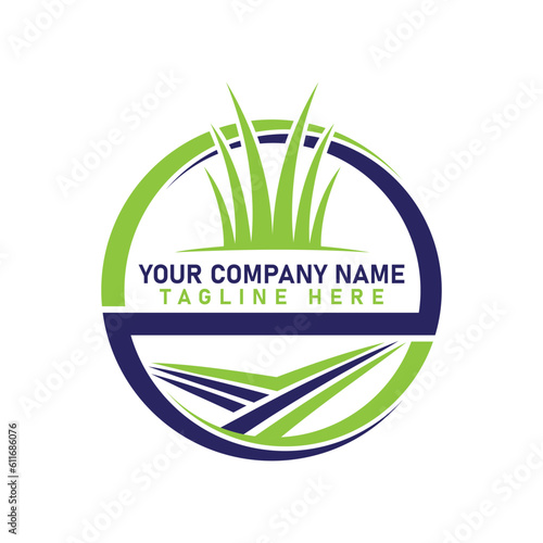 agriculture economic  friendly logo design
