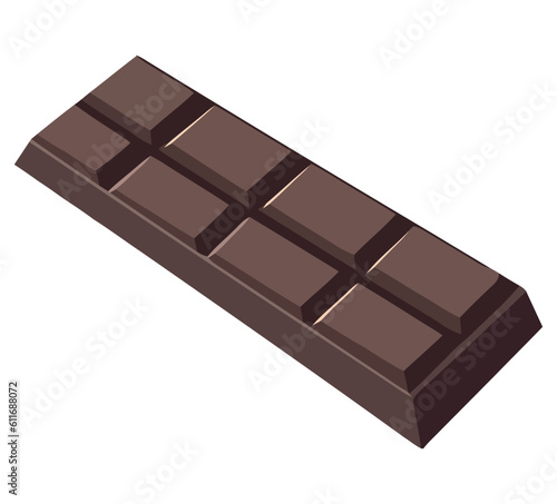 chocolate bar design illustration