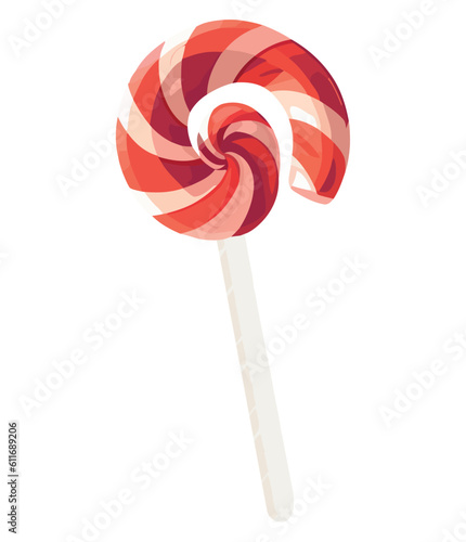 Spiral candy cane design