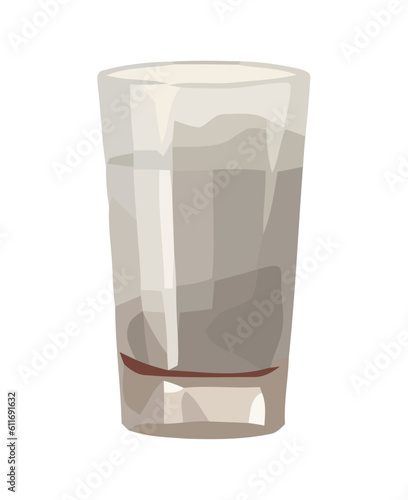 A cocktail glass, symbol of drink establishment