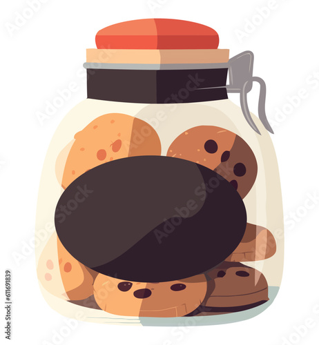 chocolate cookies jar