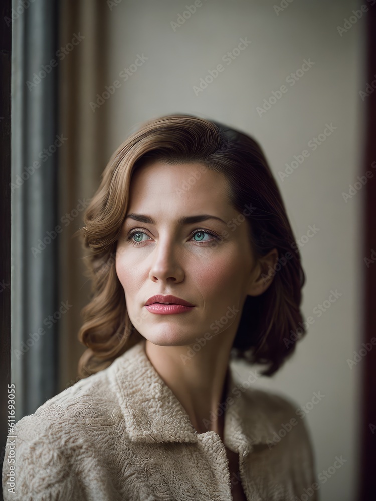 A picture of an caucasian woman volume seven created with generative ai, ki A picture of an caucasian woman volume seven created with generative ai, ki